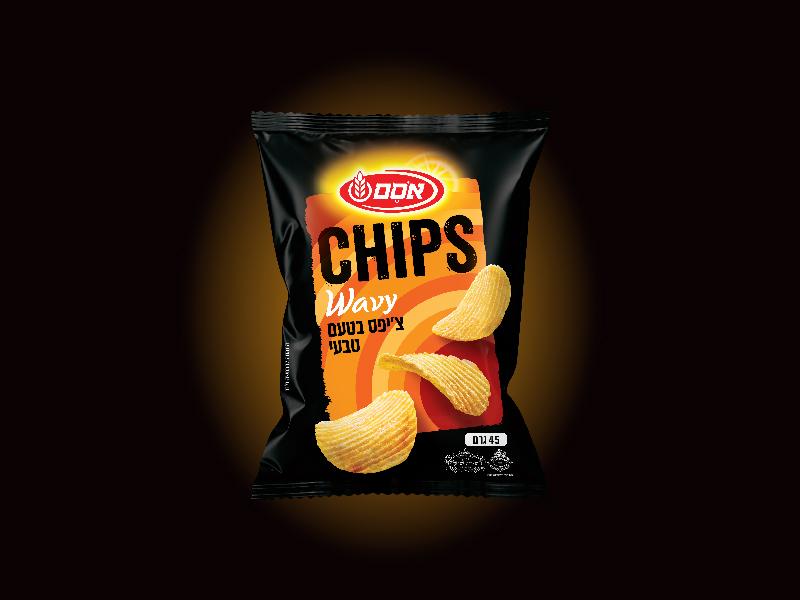 chips wavy
